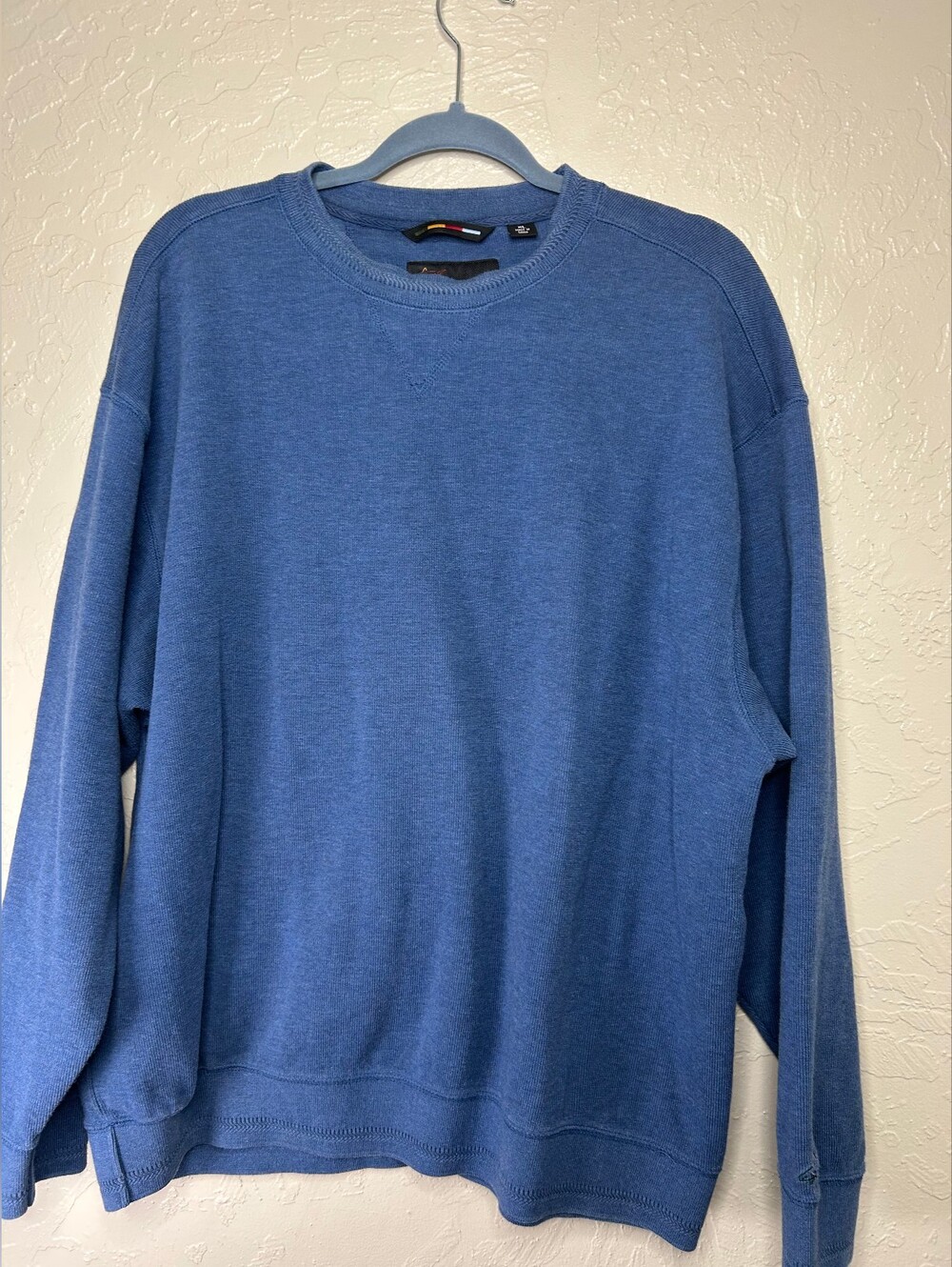 Greg Norman Collection Blue Crewneck Sweater Size XL